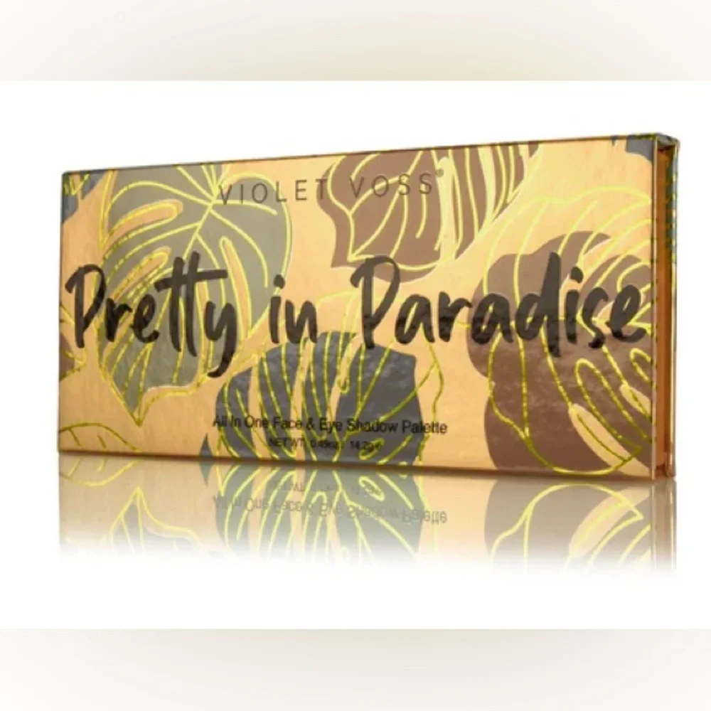 New VIOLET VOSS Pretty in Paradise All in One Face & Eye Shadow Palette